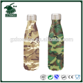 Double Wall Stainless Steel Insulated Stainless Steel Cola Shape Travel Water Bottle
